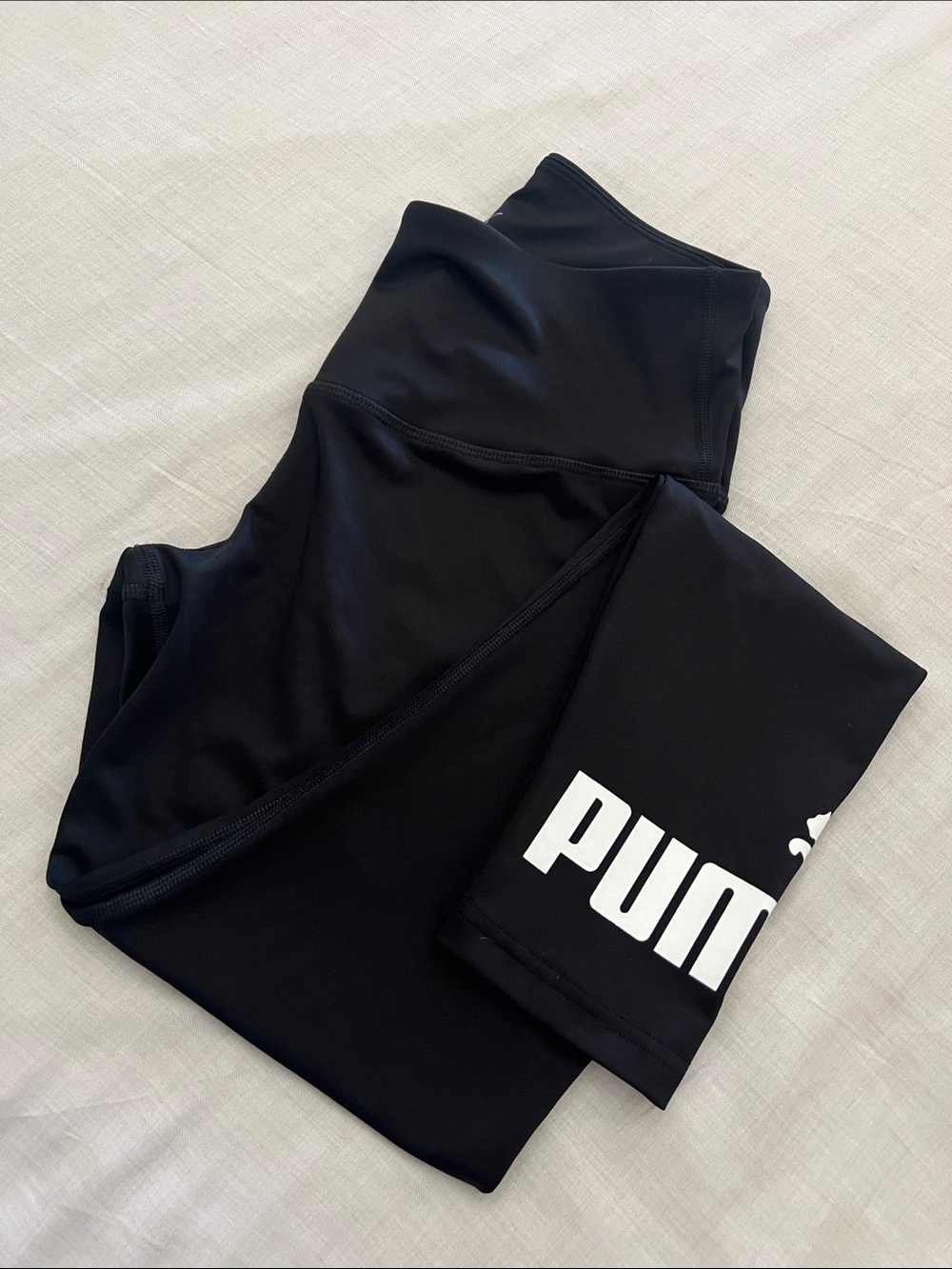 PUMA Logo Full Length Athletic Leggings